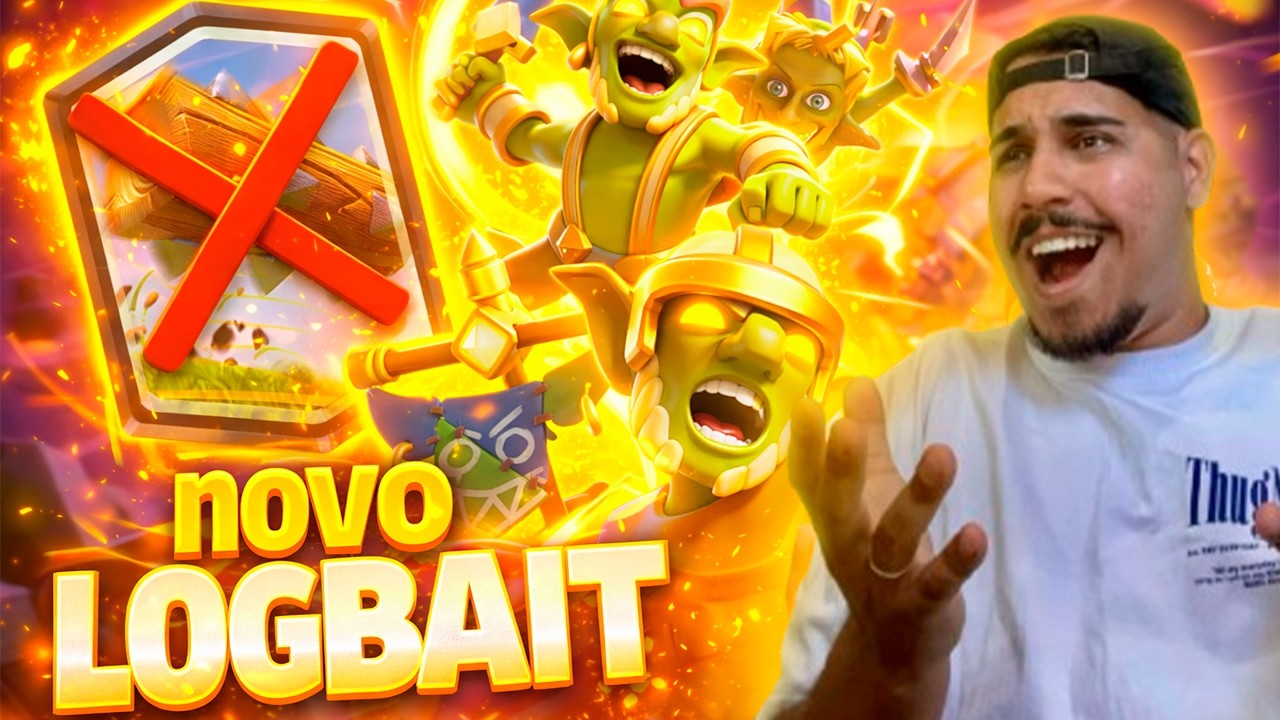 NOVO DECK BAIT INSANO DO CLASH ROYALE!