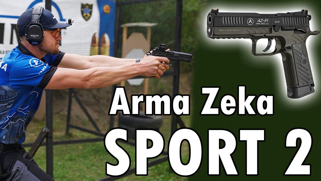 Exkluzivní sportovní pistole Arma Zeka Sport 2 | Je lepší než KMR a CZ Shadow2 ?