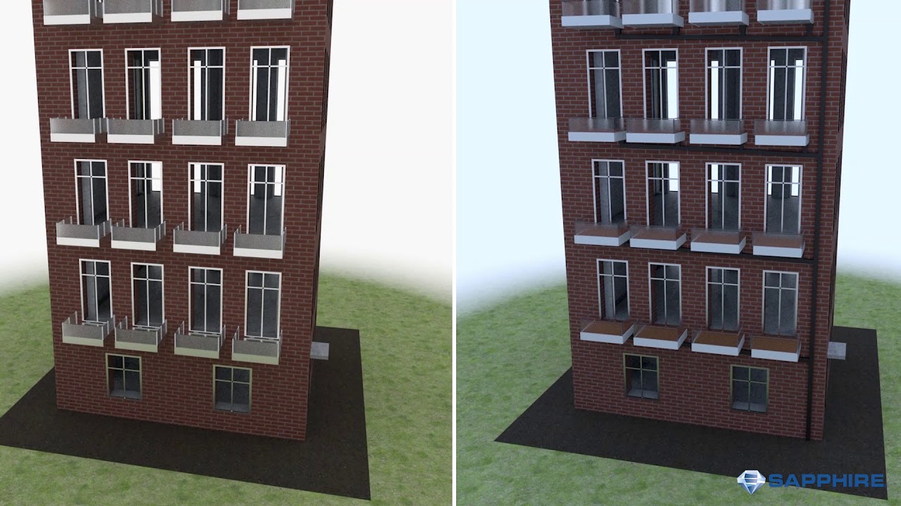 Glide-On balconies vs Concrete balconies - Comparison