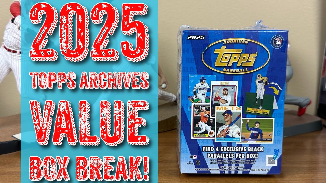 Распаковка коллекционной коробки Topps Archives 2025!