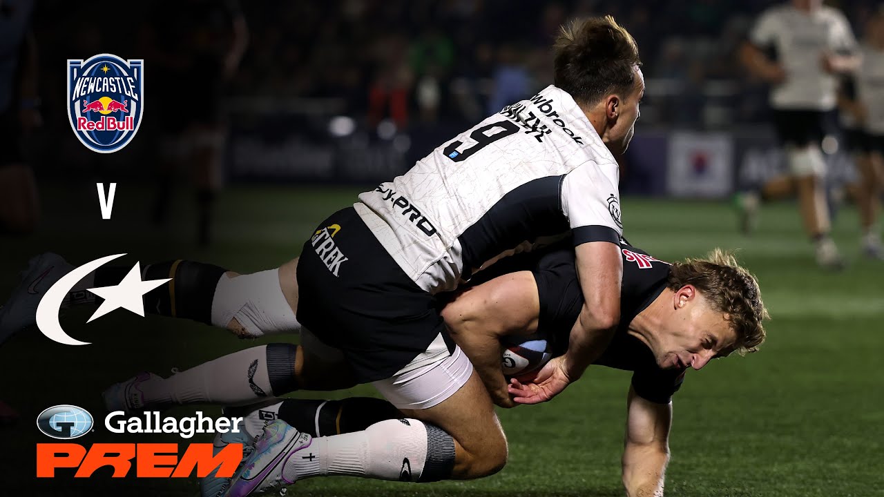 HIGHLIGHTS: Newcastle Red Bulls v Saracens | FARRELL BACK IN SARACENS COLOURS | Gallagher PREM 25/26
