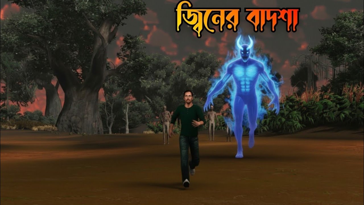 Jiner Badsha | জ্বিনের বাদশা |  Bhuter Cartoon | Ghost story | Bangla Bhuter galpo | Horror story