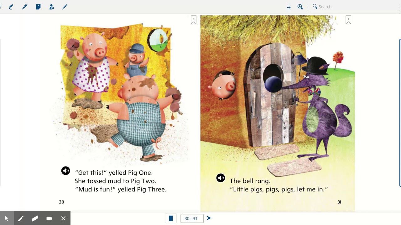 The Pigs the Wolf and the Mud