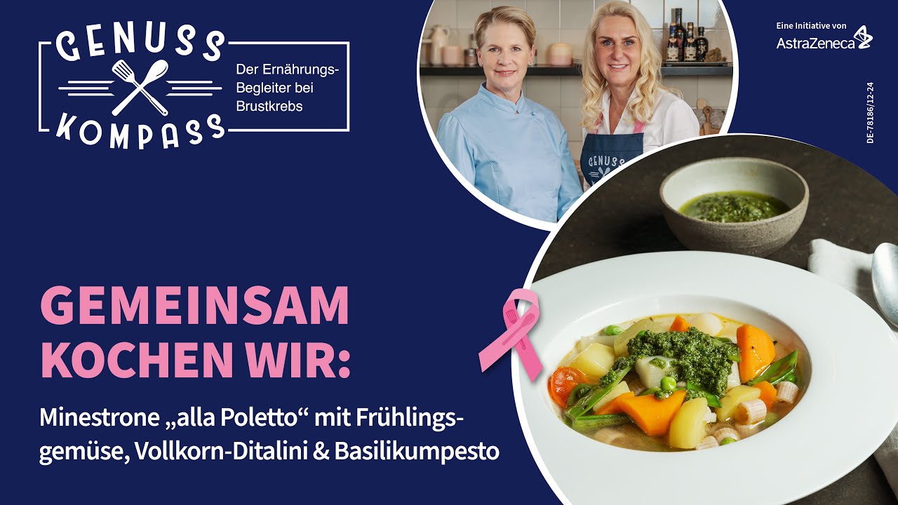 Ernährung bei Brustkrebs | Gemeinsam kochen wir: Minestrone „alla Poletto“