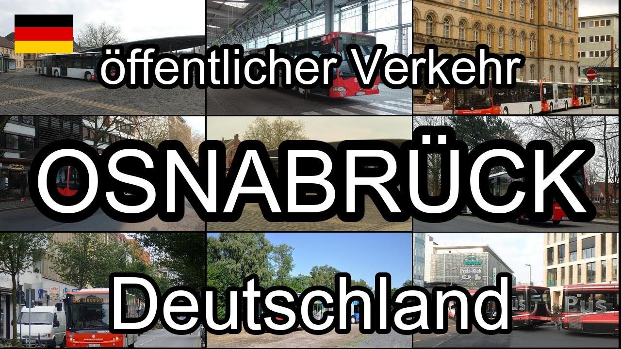 Osnabrück, Deutschland. öffentlicher Verkehr