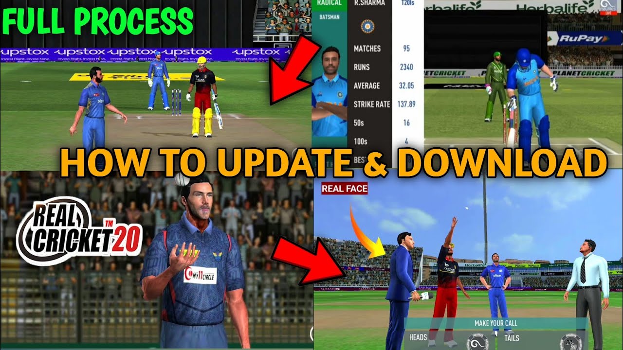 Real Cricket 20 New Update  New Jersey & Full Explain