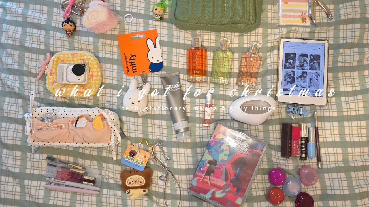 🎄Что я получила на Рождество | новая камера, манга, 3DS, канцелярские принадлежности и девчачьи ш...