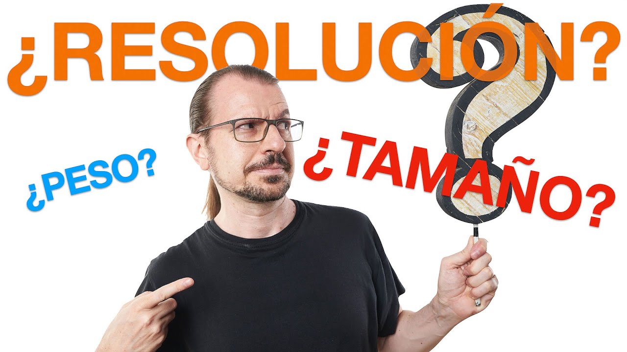🟢   Diferencia entre RESOLUCIÓN, TAMAÑO y PESO de una foto❗️ Explicación fácil y clara!!
