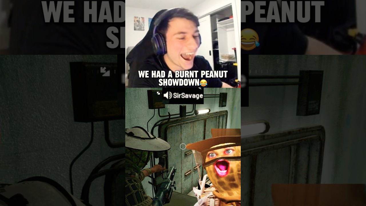 Konfrontacja ze spalonym orzeszkiem😂