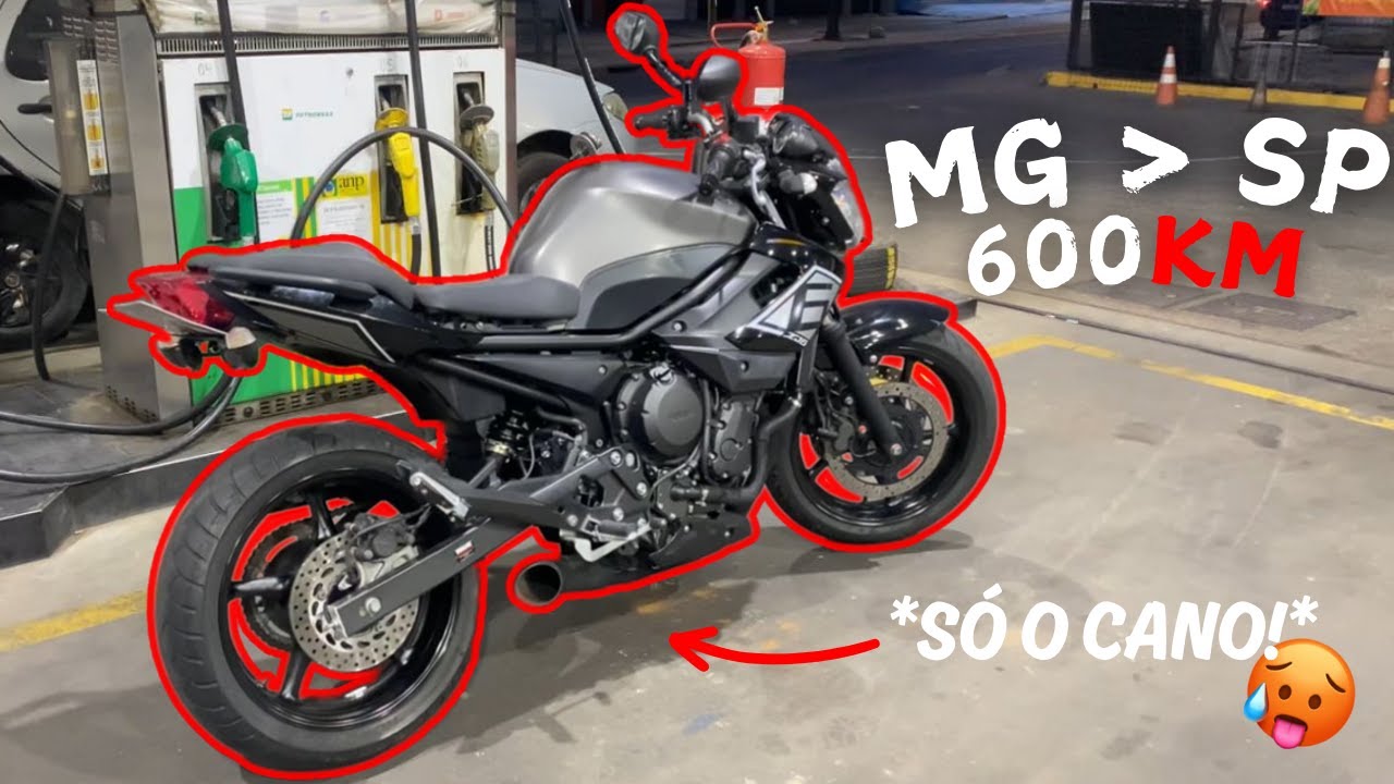 INDO PARA SÃO PAULO DE XJ6 SO O CANO!!