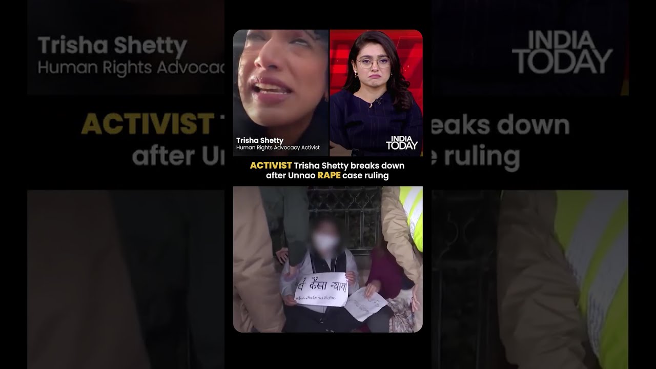 Activist Trisha Shetty Breaks Down After Unnao Rape Case Ruling | 