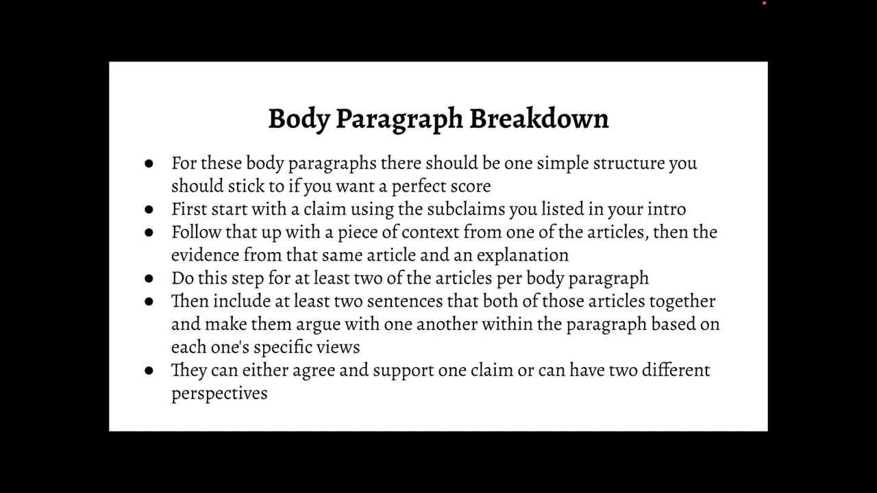 AP Seminar Part B Guide MTHS