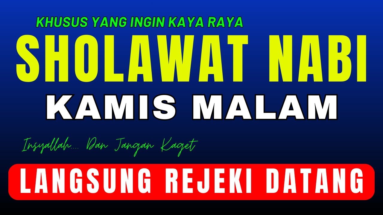 🔴 LIVE SHOLAWAT JIBRIL MALAM JUMAT | Penuh Rahmat & Kedamaian Hati dan Jiwa