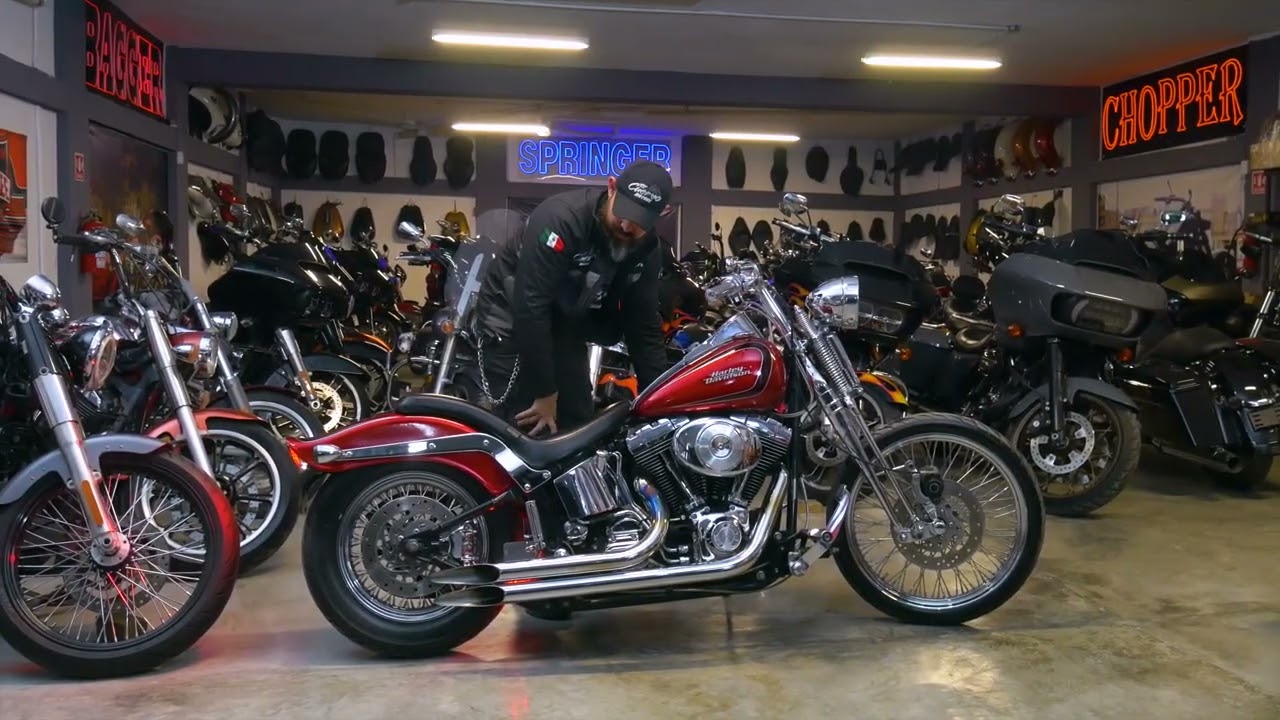 Motocicleta Harley Davidson 2003 Softail Springer Chicana