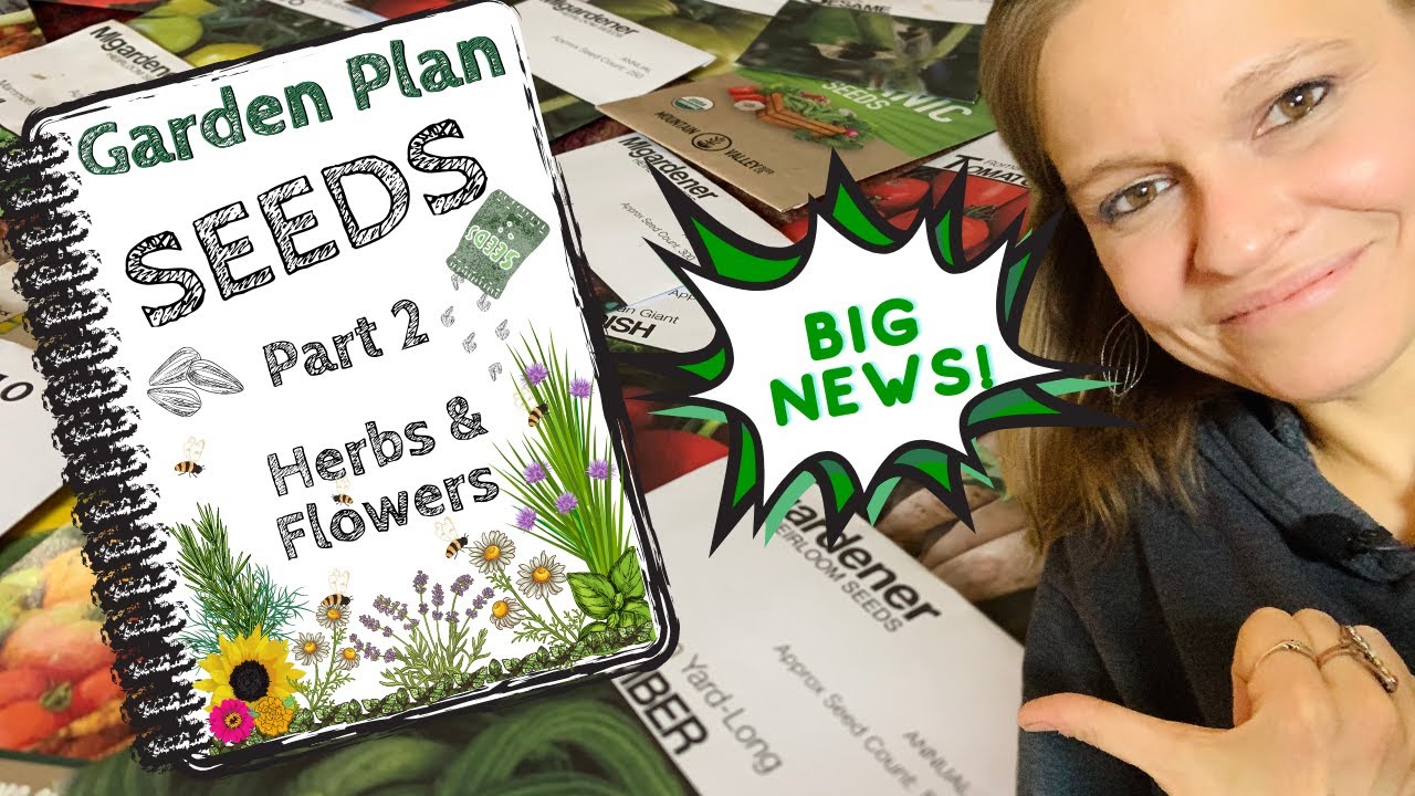 Flowers, herbs and flowering herbs I'm growing this year/BIG NEWS🎉CONTEST WINNER🏆