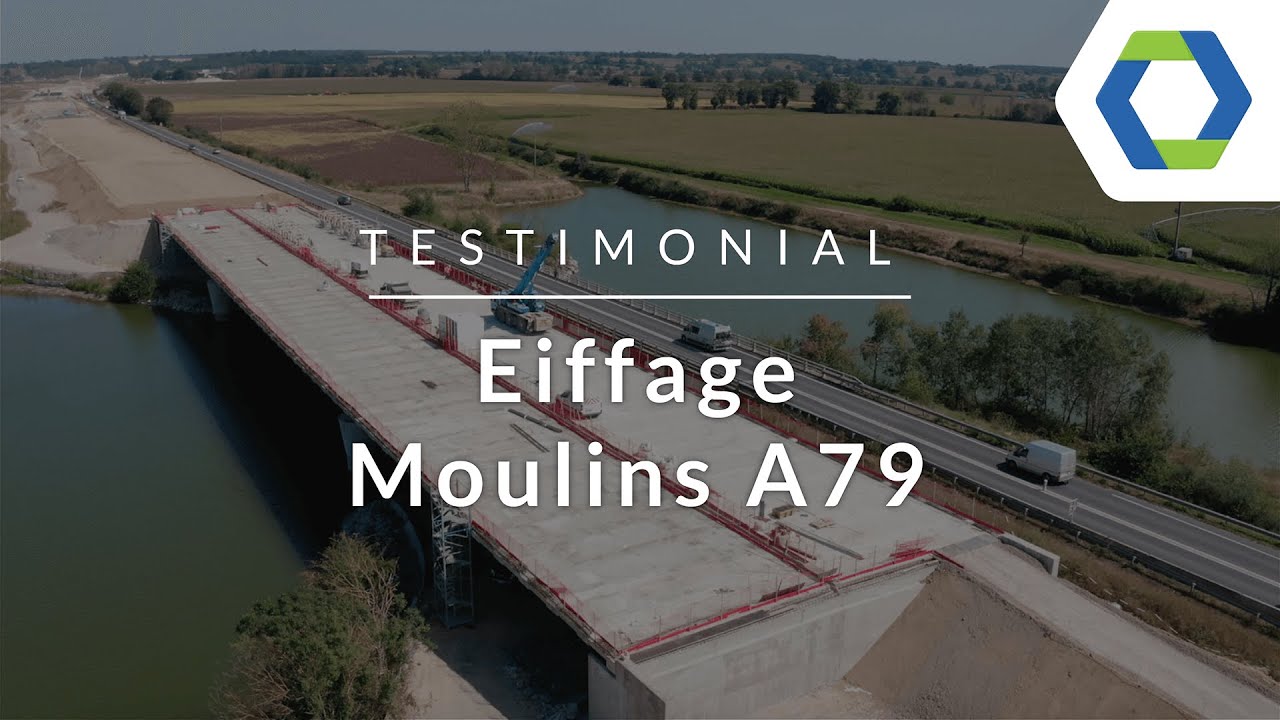 Eiffage Génie Civil pilote en temps réel le projet A79 avec Novade