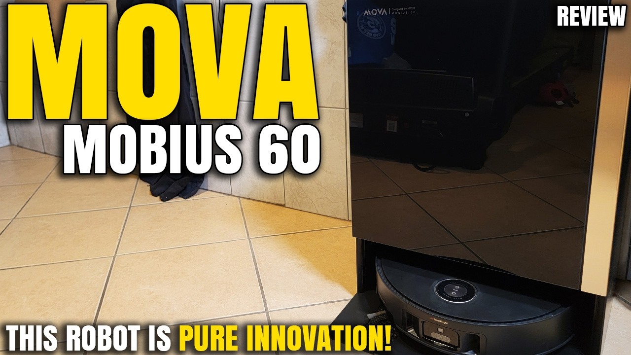 This Robot Vacuum Is Pure Innovation! | MOVA Mobius 60 Robot Vacuum Review