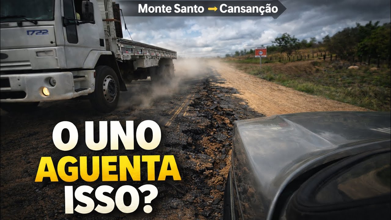 Esse foi o pior trecho da viagem de Uno Mille
