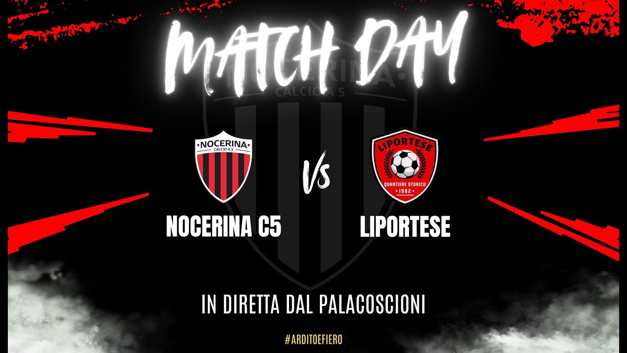 NOCERINA vs LIPORTESE: la diretta della gara
