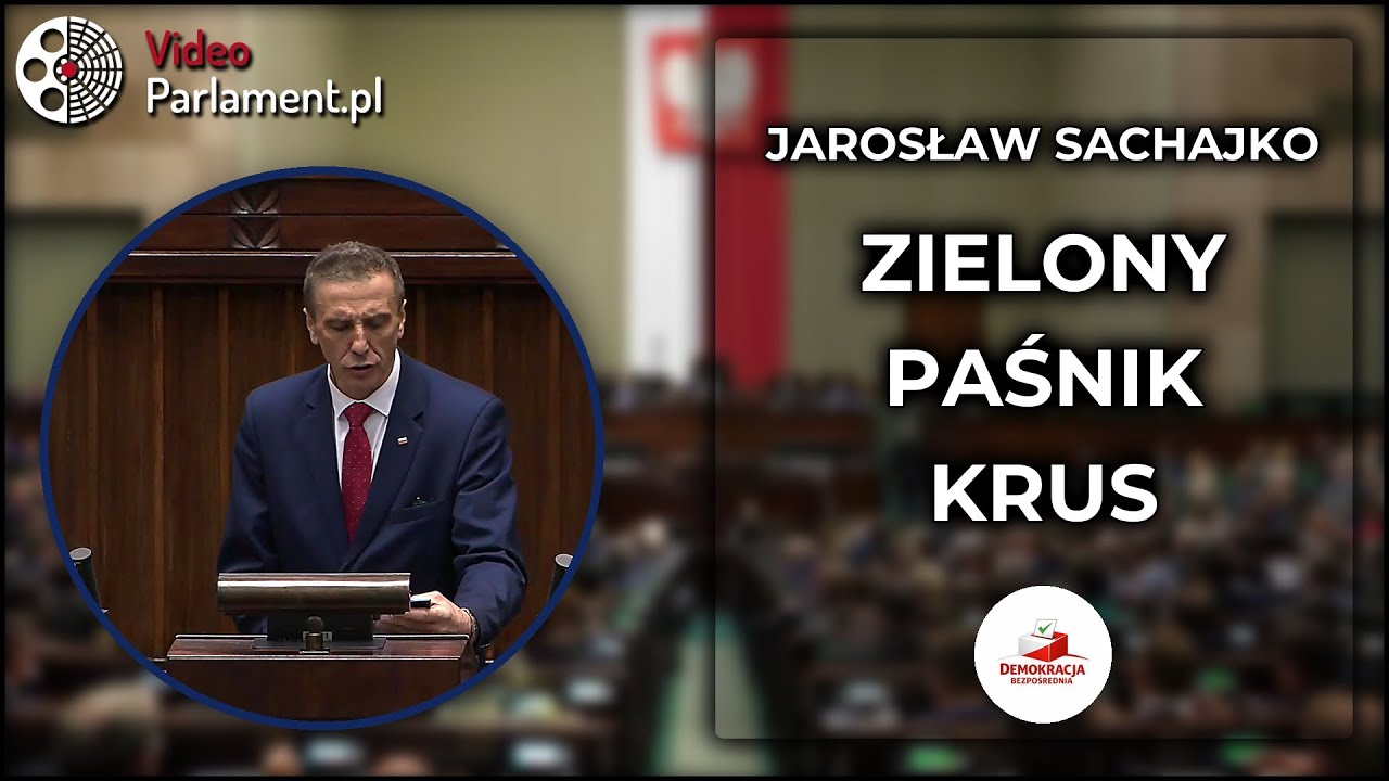 Jarosław Sachajko: PSL zamienił KRUS w zielony paśnik