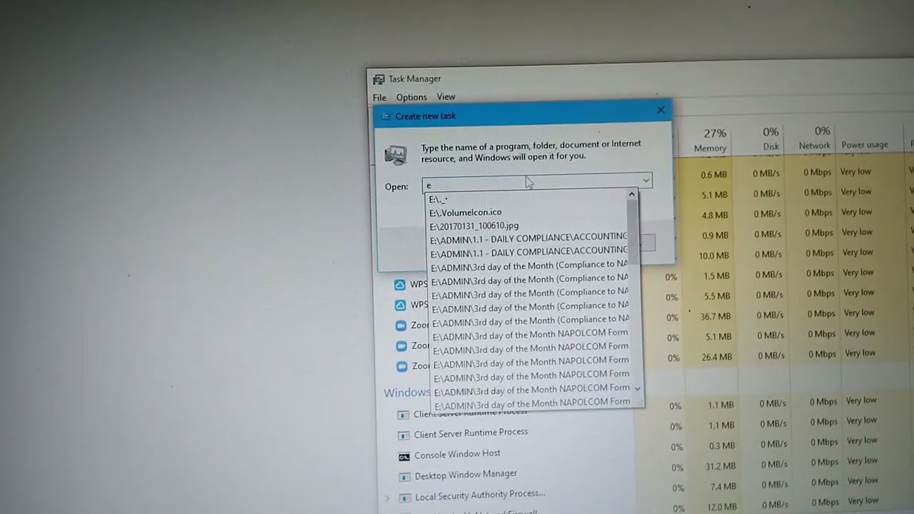 How to restart your PC/Laptop Using Task Manager EASY!!