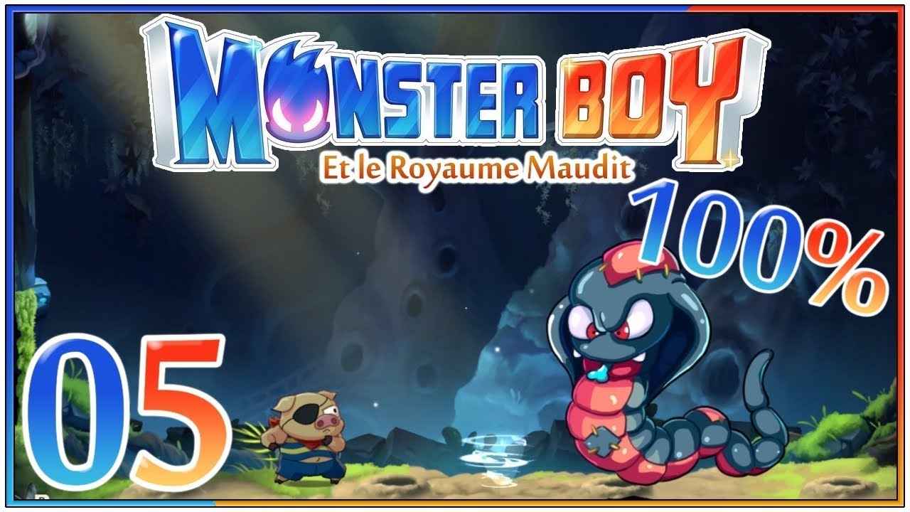 [Let's Play] Monster Boy et le Royaume Maudit 100% FR HD #5 - BOSS : Le Colosse Vénimeux !