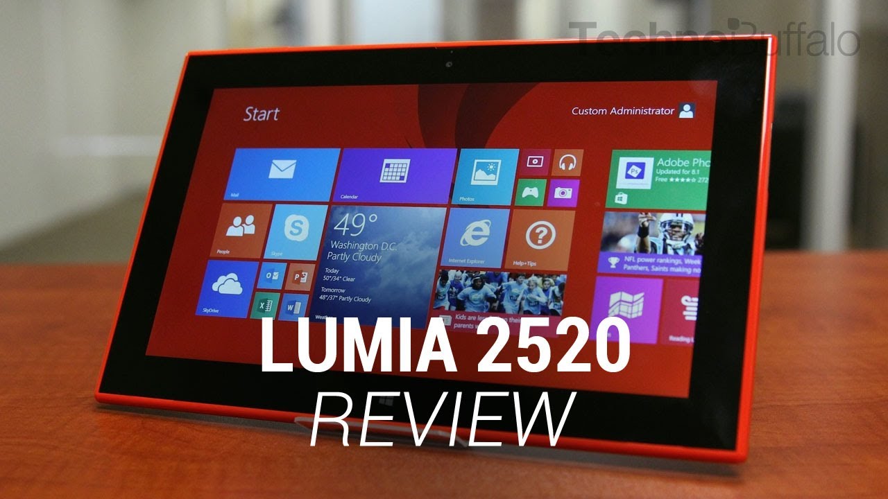Lumia 2520 Review