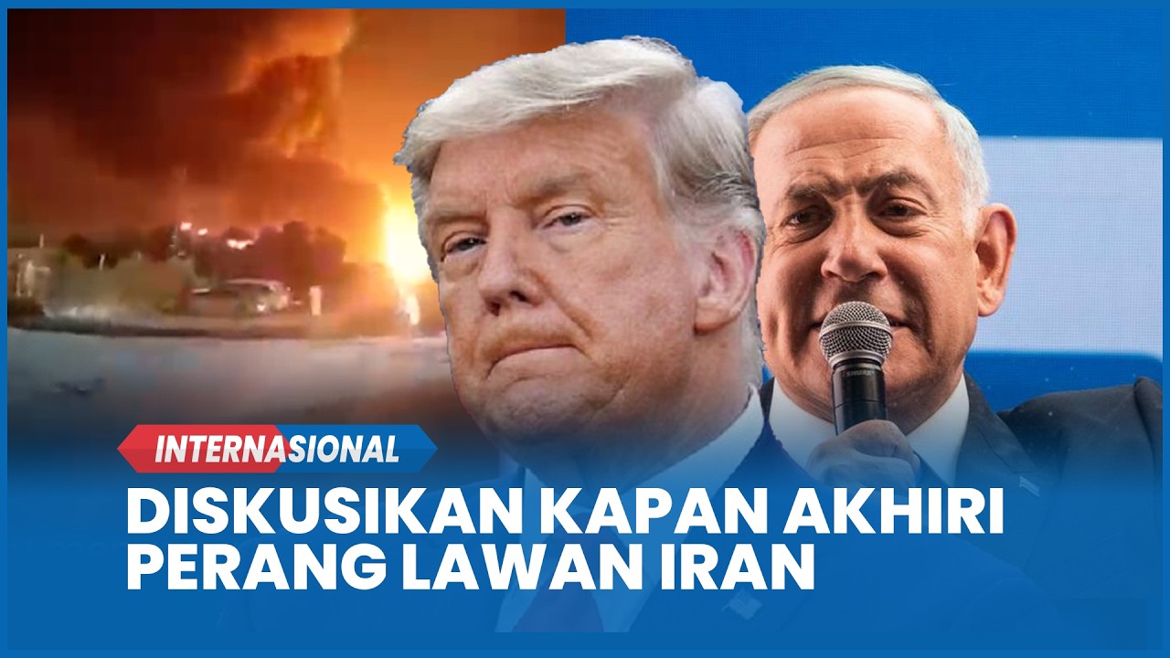 Donald Trump Ajak PM Netanyahu Diskusikan Kapan Akhiri Perang Lawan Iran