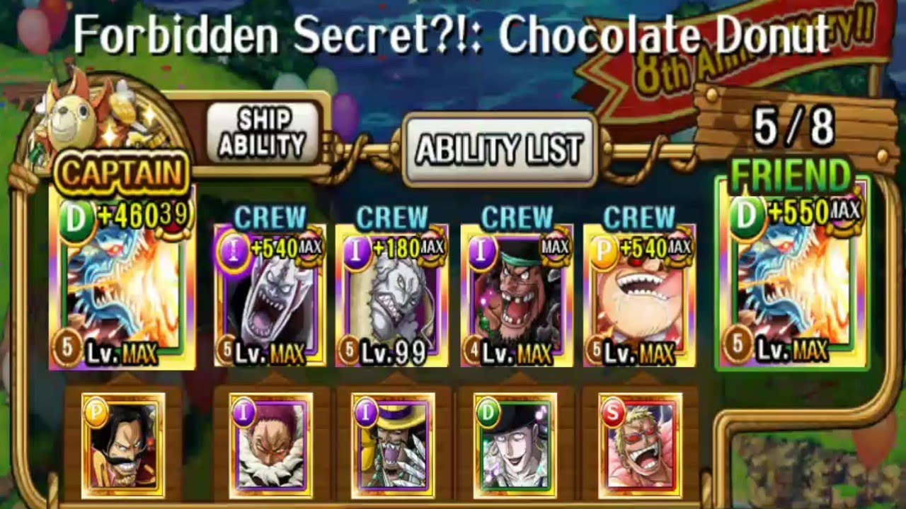 Fast and Easy! 30 Stamina "Forbidden Secret?!" Event - OPTC