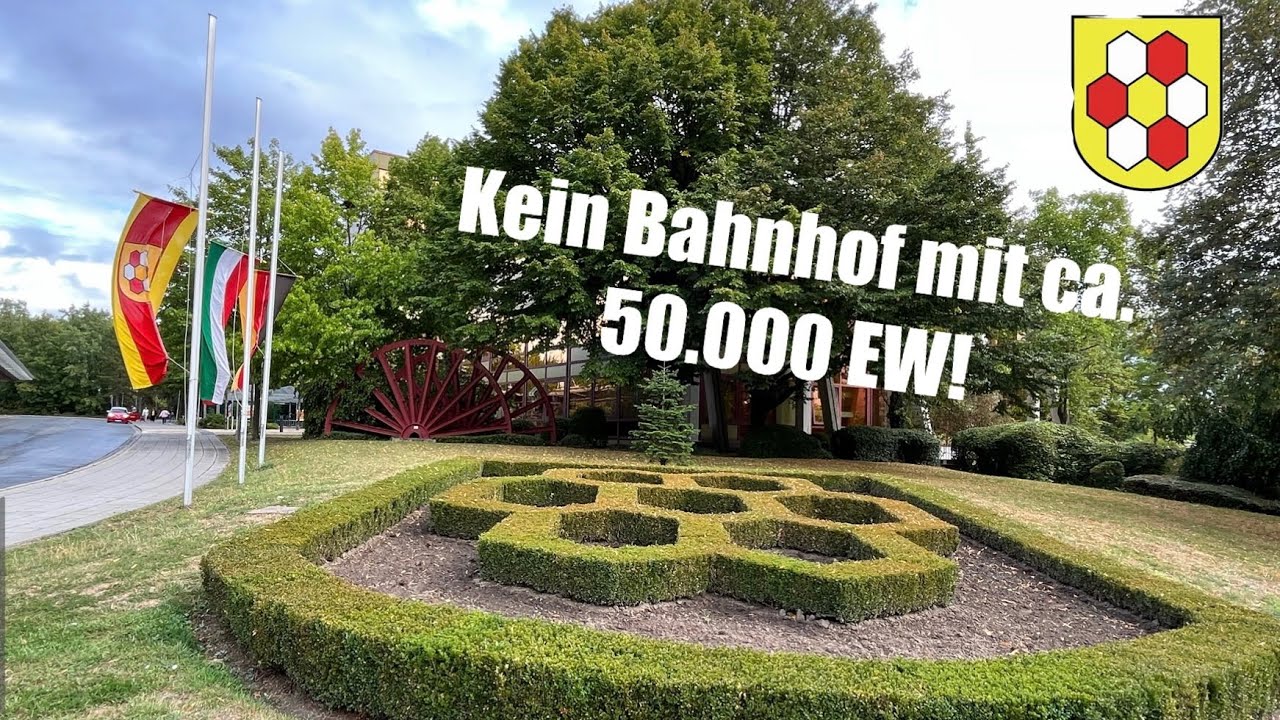 Die größte Stadt in NRW OHNE Bahnhof: Bergkamen! 🚉