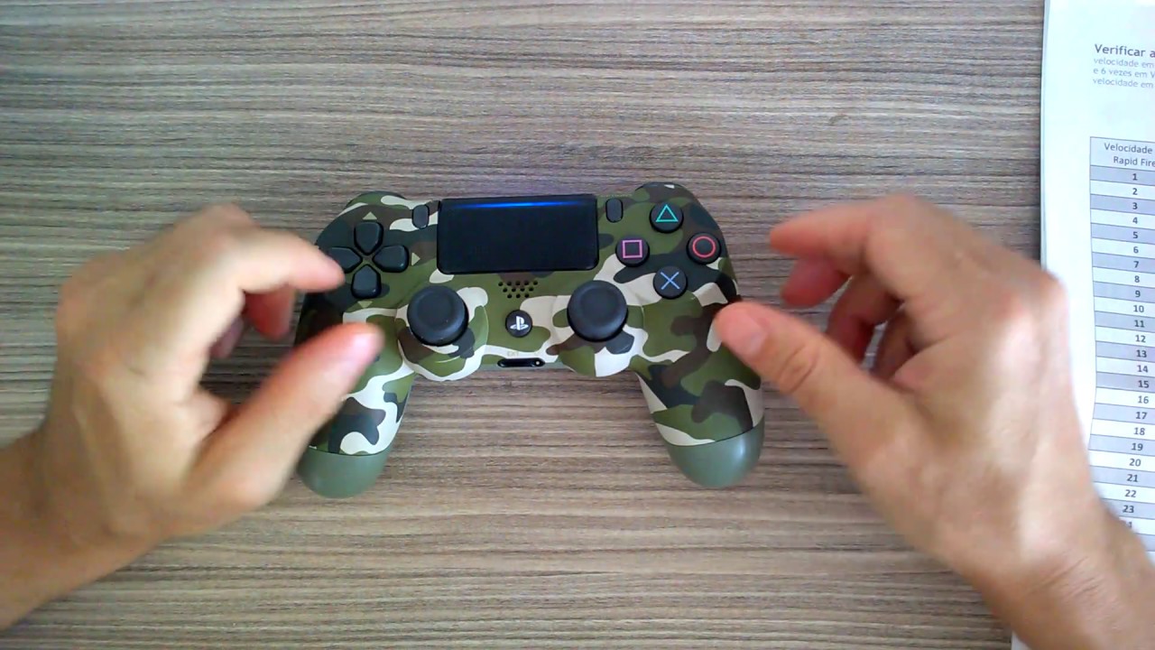 Controle Smartick Turbo Rapid Fire PS4 - Como configurar