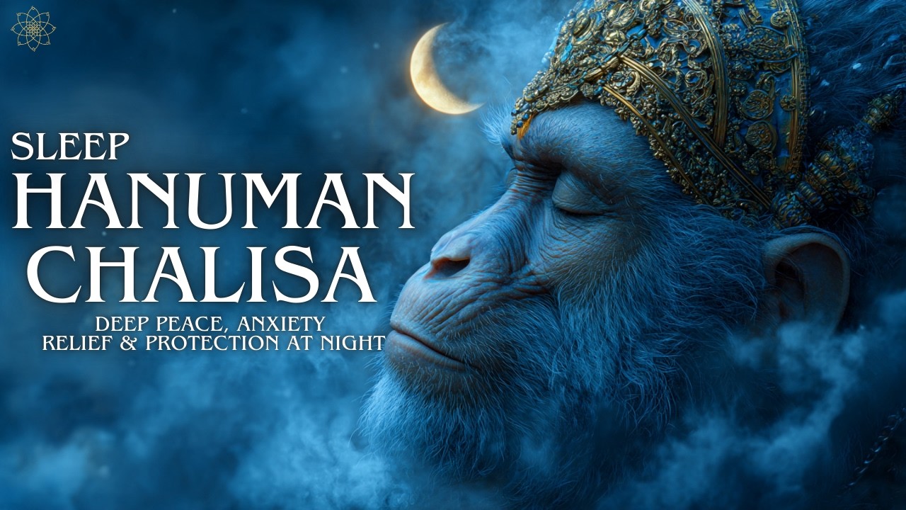 Hanuman Chalisa for Sleep | Deep Peace, Anxiety Relief & Protection at Night