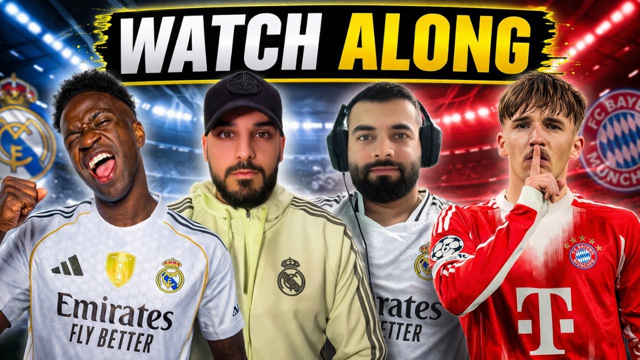 REAL MADRID vs BAYERN MUNICH LIVE WATCHALONG | Champions League Night with True Madridistas
