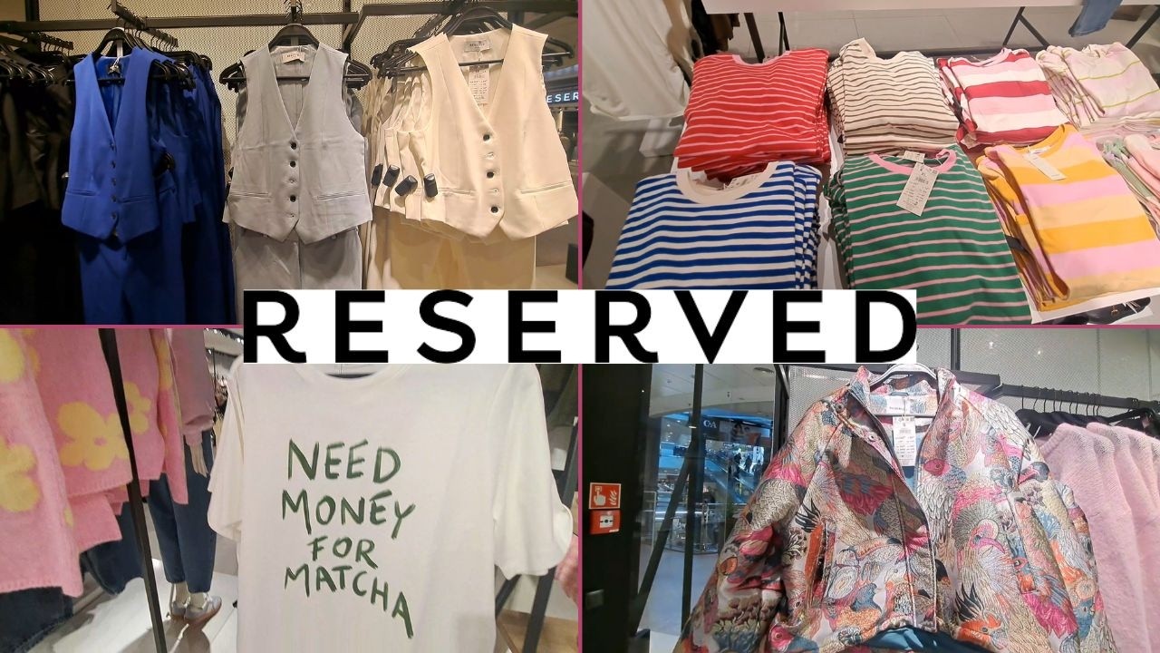 RESERVED NOWOŚCI ✨BLUZKI W PASKI✨ELEGANCKIE KAMIZELKI✨