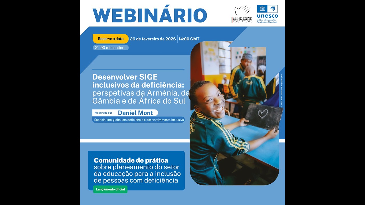 Desenvolver SIGE inclusivos para a deficiência