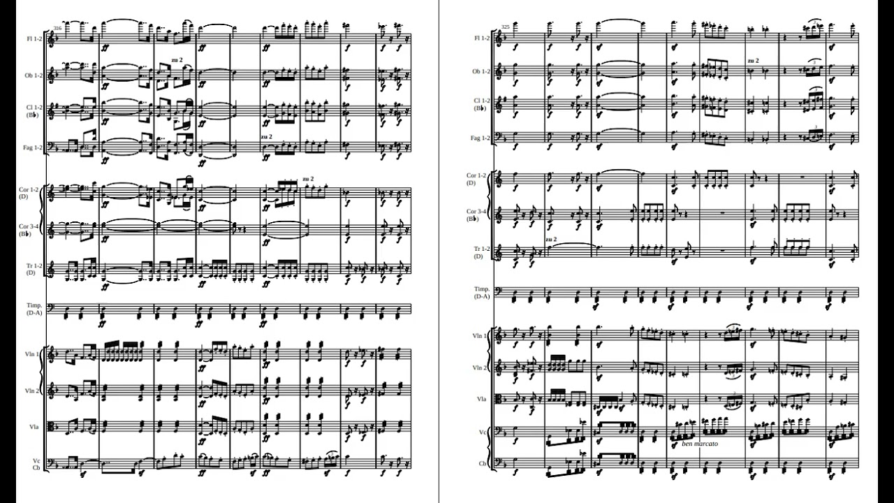 L. Beethoven. 9th Symphony. I. Allegro ma non troppo, un poco maestoso