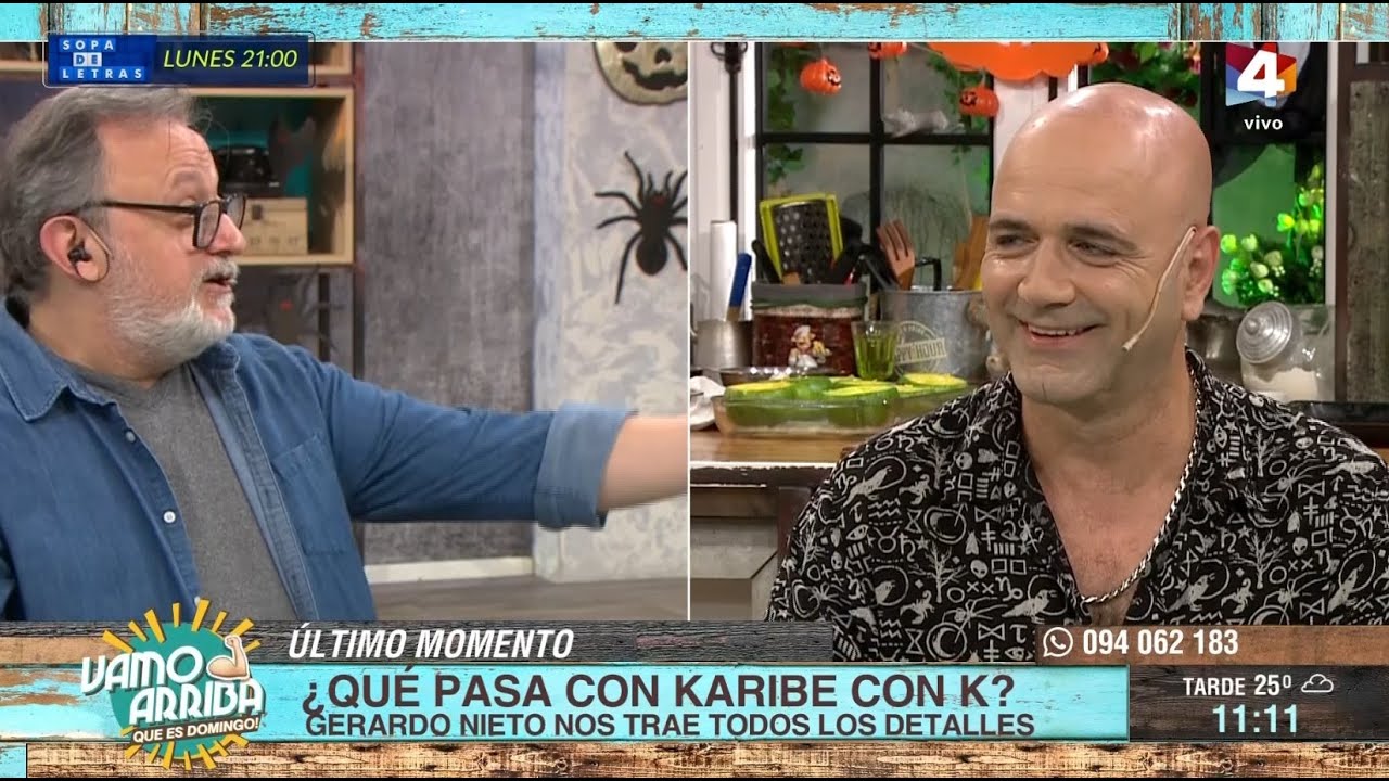 Vamo Arriba que es domingo - Un terremoto de amor: Nos visita Gerardo Nieto
