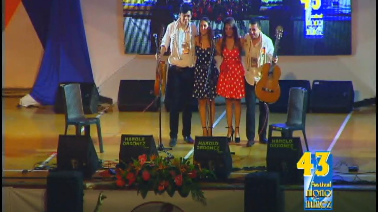 Dueto Cantares - El enterrador (Bambuco) | 43 Festival Mono Núñez