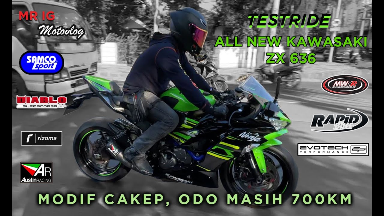 MOTOVLOG: #33 TESTRIDE ALL NEW KAWASAKI ZX636 W/AUSTIN RACING GP1R