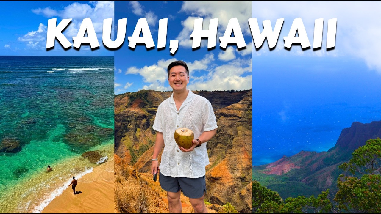 4 Days in Kauai, Hawaii | Visiting in 2025 (Beaches, Dolphins, Food) 🏝️