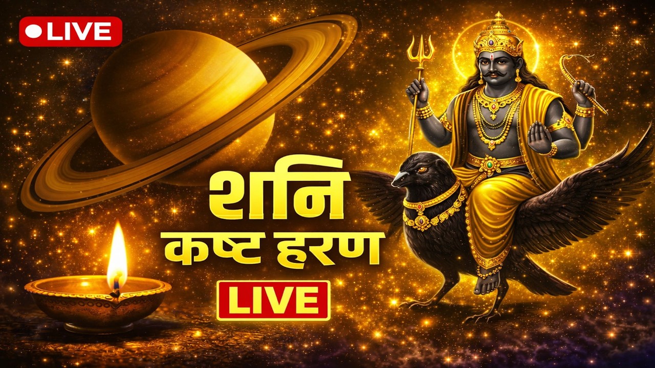 🔥शनि साढ़े साती/ढैय्या से मुक्ति के लिए सुनें | ॐ प्रां प्रीं प्रौं सः शनैश्चराय नमः | Shani Mantra