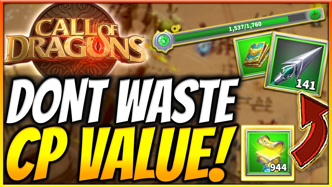 HOW TO SAVE CP AND GET FREE VALUE in Call of Dragons