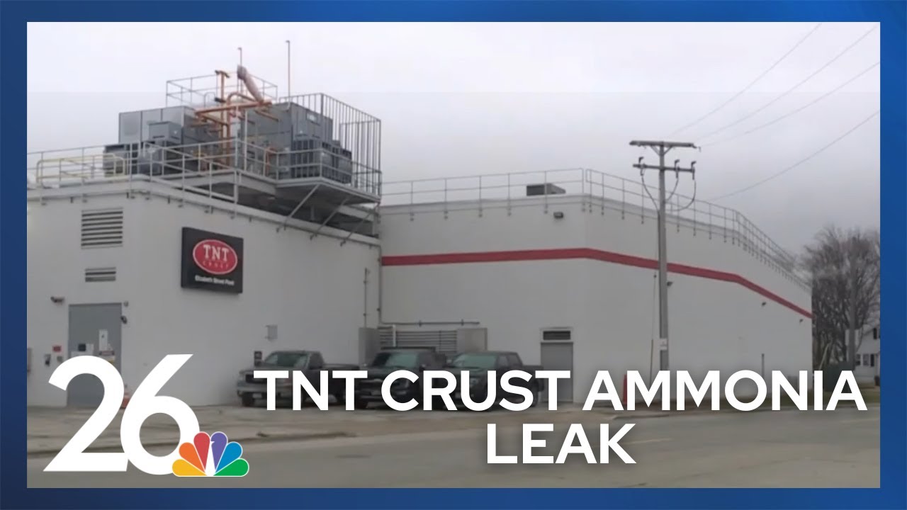 Ammonia leak sends three TNT Crust employees to the hospital