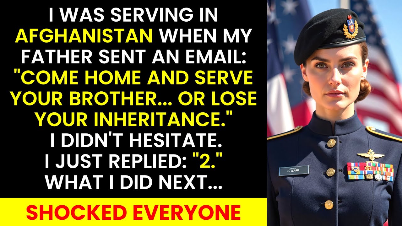 My Father Cut Me from the Will While I Was Serving in Afghanistan. Then I Came Home…