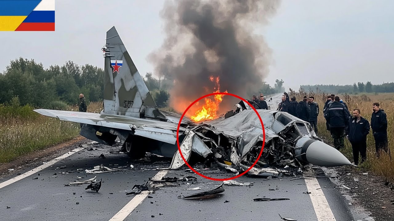 1 minutes ago! US F-35 fighter jets shot down Russian North Korean MiG-29s. and  Russian SU-57 jets.