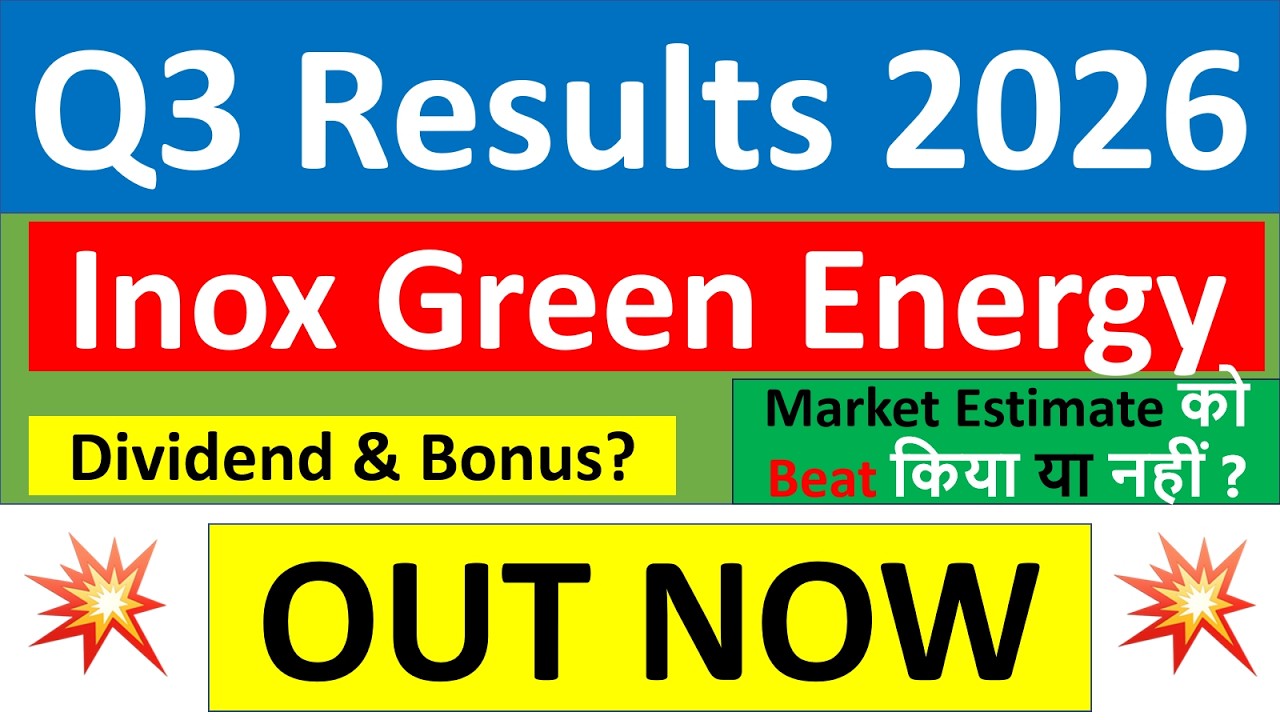 Inox Green q3 results 2026 | Inox Green results today | Inox Green Share News | Inox Green Share