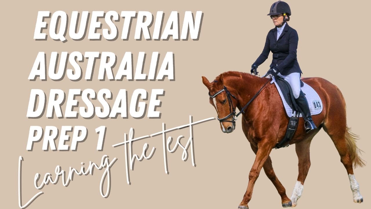 ⭐️ Equestrian Australia Prep 1 Dressage test ~ Learning the test ~ Tips for a good day out