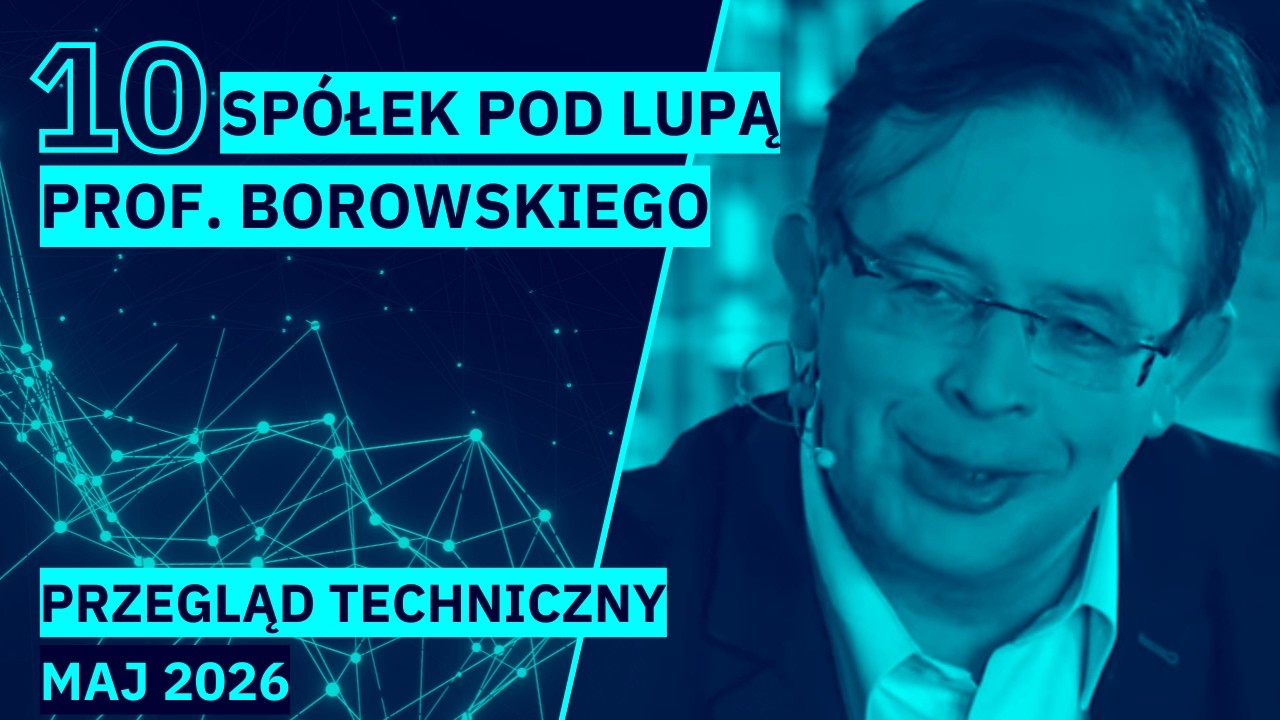 Majowe sygnały techniczne: Modivo, Asbis, Mirbud, Creotech... Analizuje prof. Krzysztof Borowski