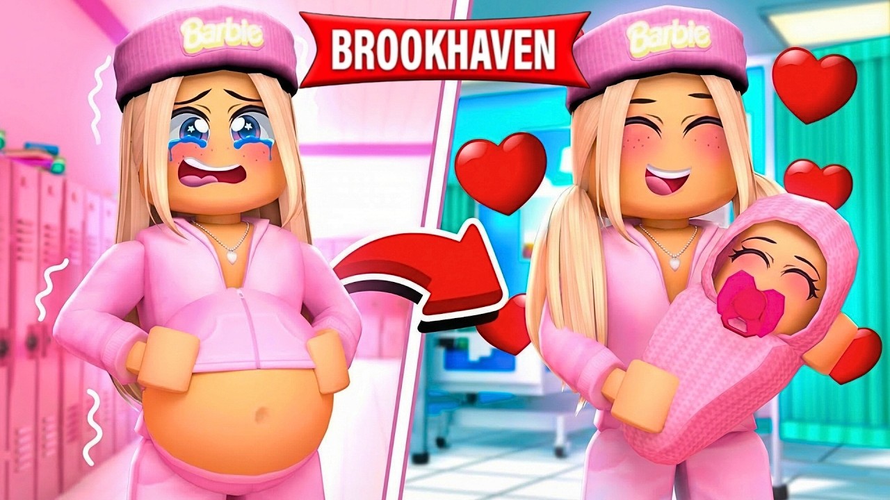 Ich habe ein BABY in BROOKHAVEN 🍼😳 (Roblox 🏡 RP)