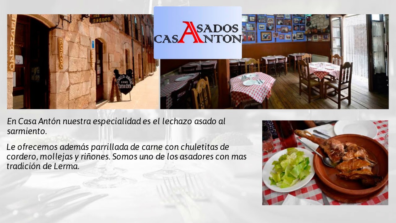 Lechazo asado al sarmiento en Lerma, Burgos || Comer parrillada de carne en Lerma